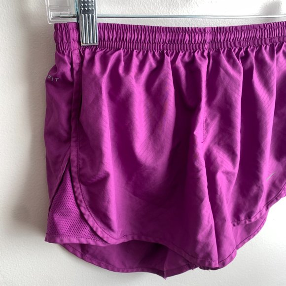 Nike Dri-Fit Purple Chevron Lined Shorts - Picture 5 of 8